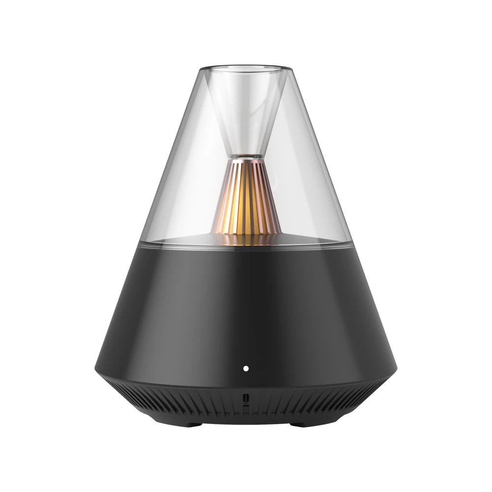 Humidificador y difusor, ideal para oficina en casa o dormitorio, aromaterapia, alimentación por USB, 6-12 horas de duración, apagado automático y luz ambiental.