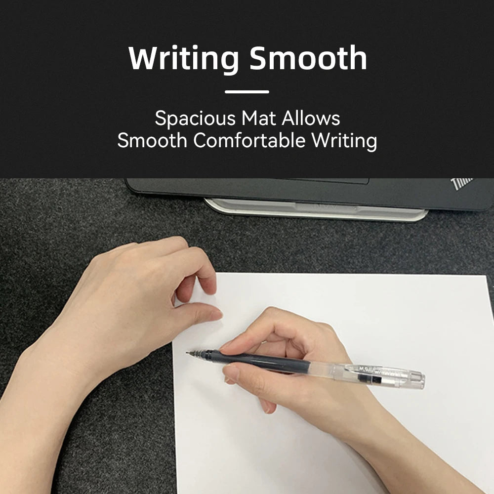 Minimal Wool Felt Desk Mat – Large, Non-Slip Surface
