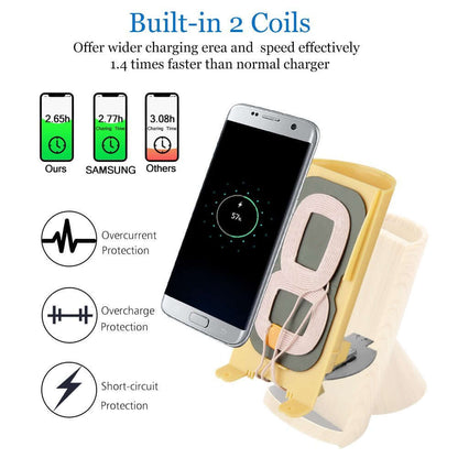 Furniture Wireless Charger 2 Coil  Custom Wireless Charger