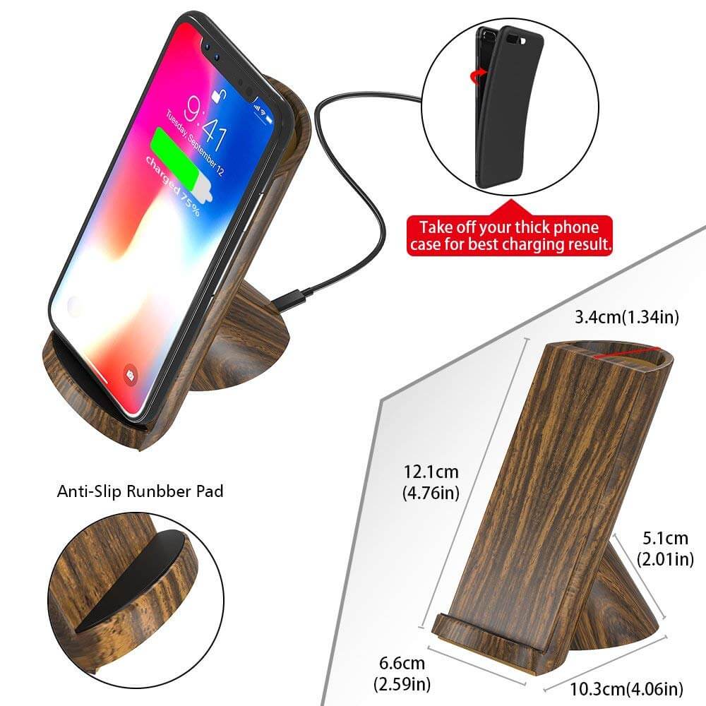 Furniture Wireless Charger 2 Coil  Custom Wireless Charger