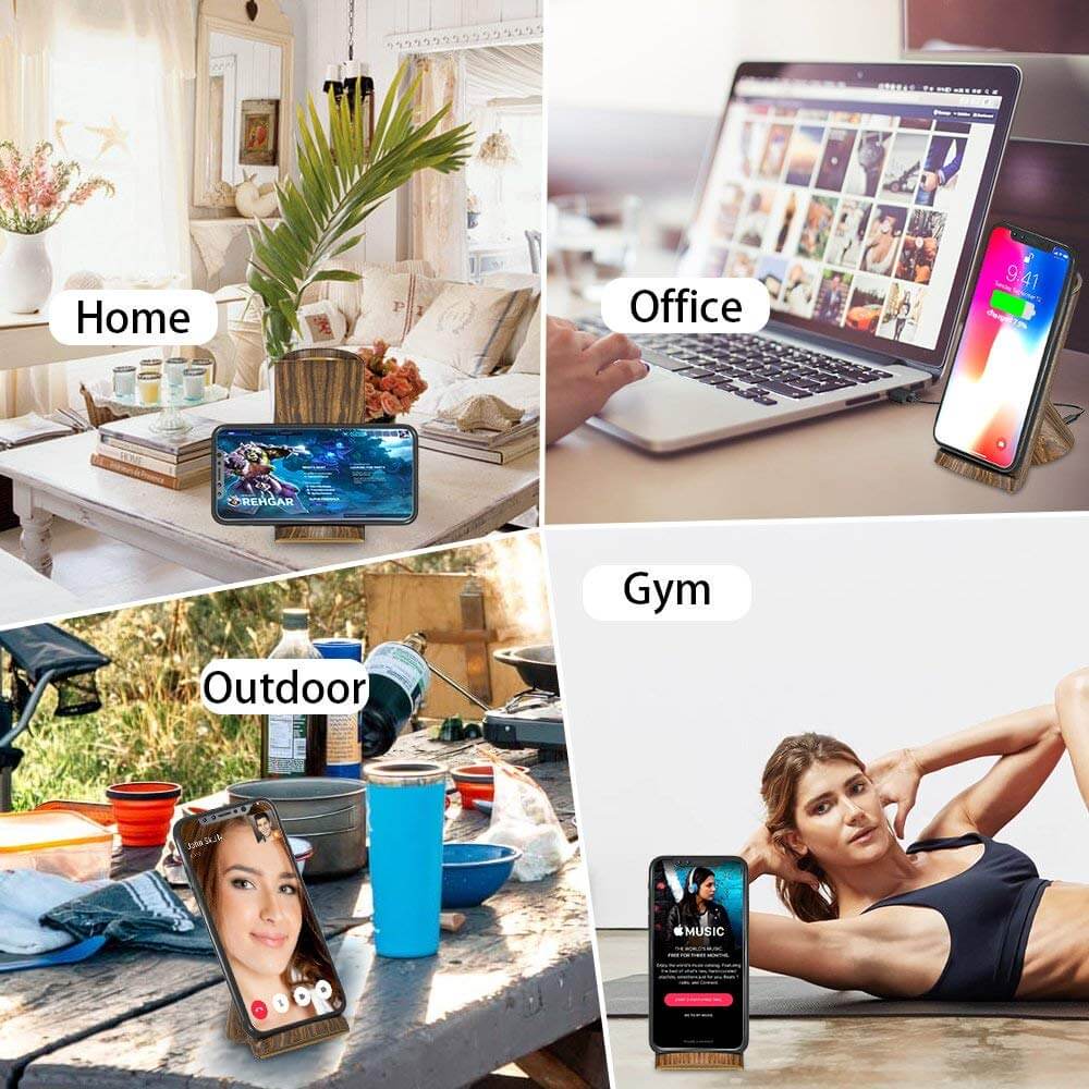 Furniture Wireless Charger 2 Coil  Custom Wireless Charger