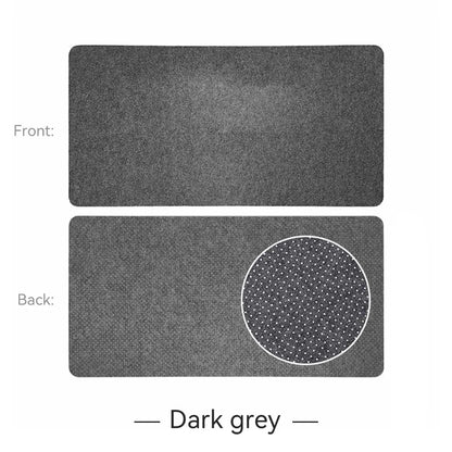 Minimal Wool Felt Desk Mat – Large, Non-Slip Surface